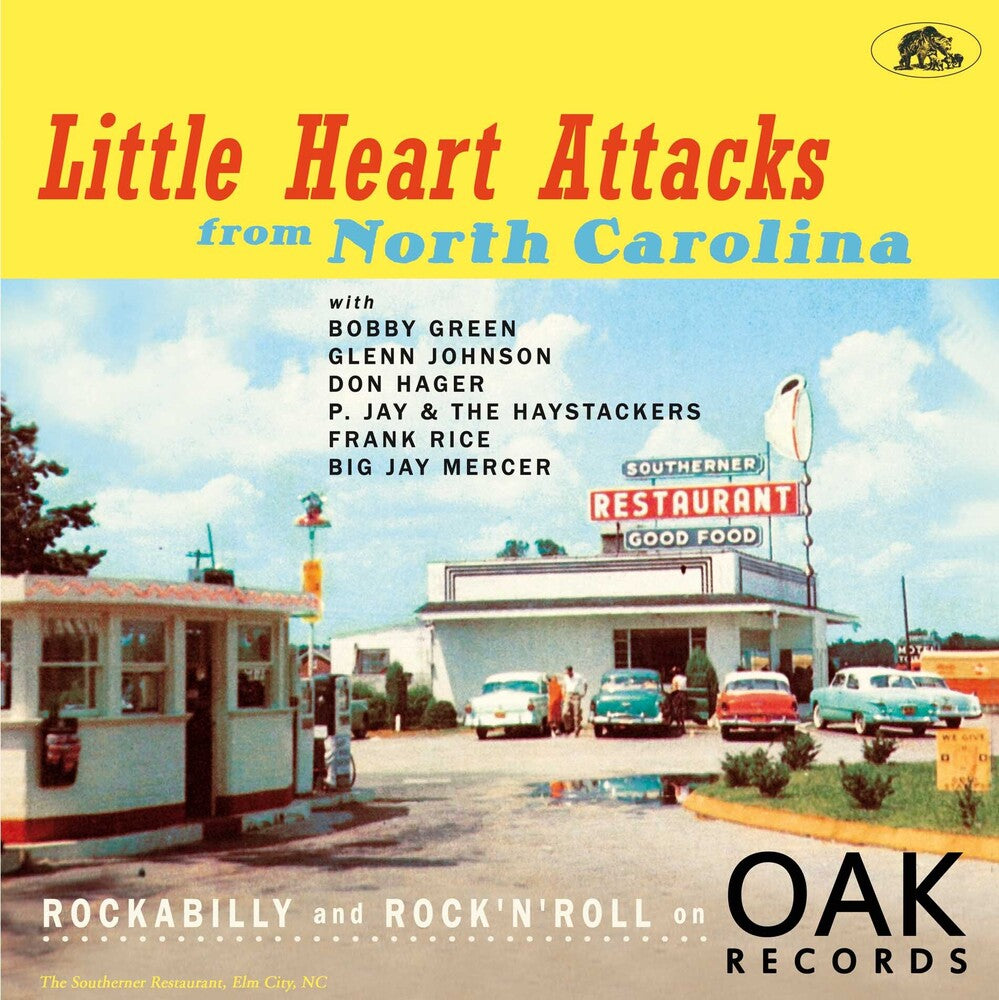 the album cover for Little Heart Attacks From North Carolina / Various - Little Heart Attacks From North Carolina / Various
