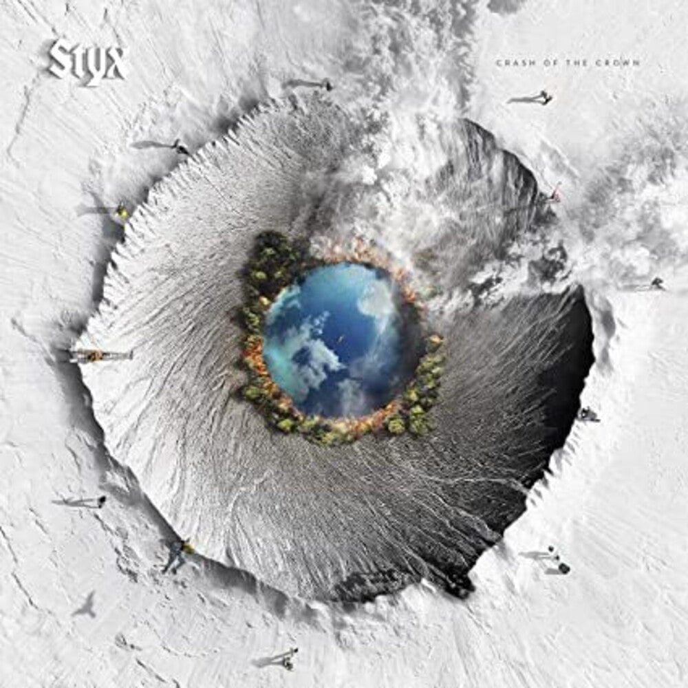the album cover for Styx - Crash Of The Crown