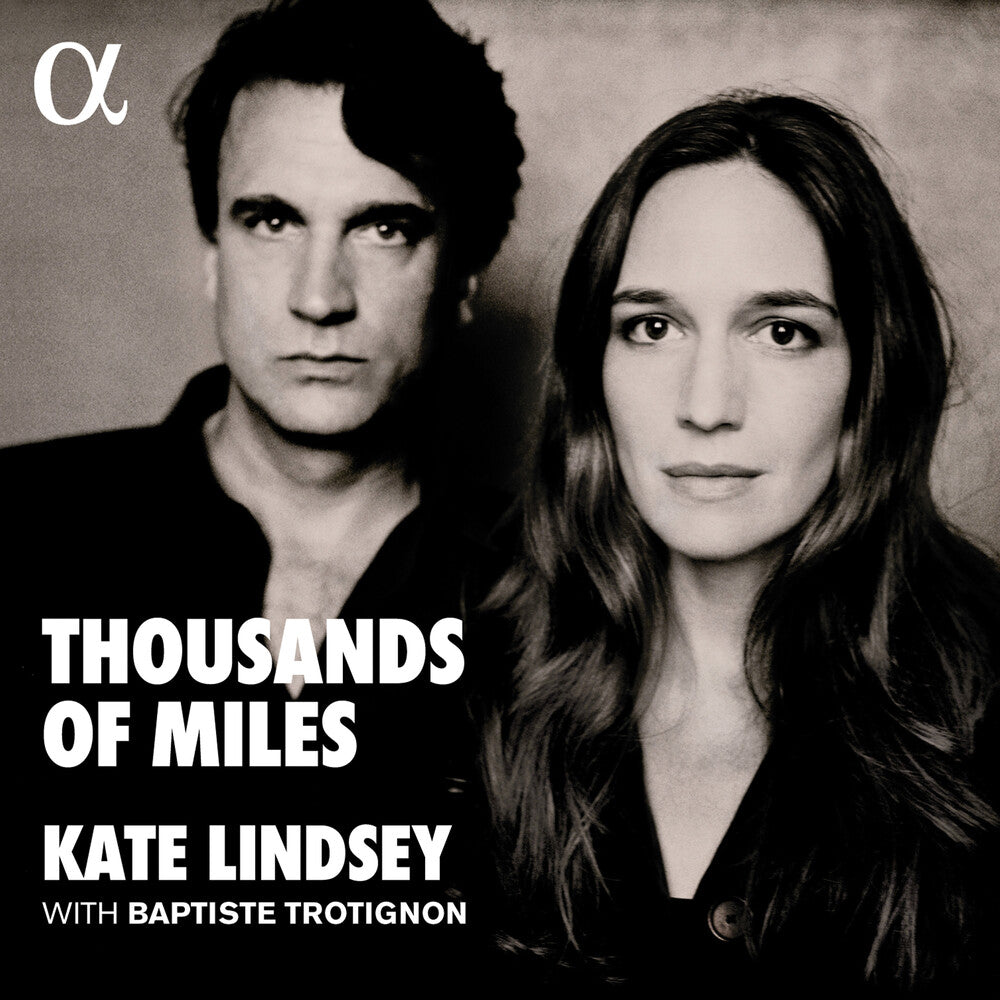 the album cover for Kate Lindsey / Trotignon,Baptiste - Thousands Of Miles