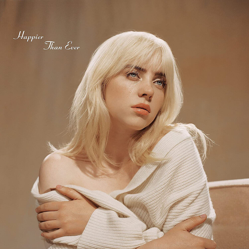 Billie Eilish - Happier Than Ever [100% Recycled Black 2LP] Vinyl Record