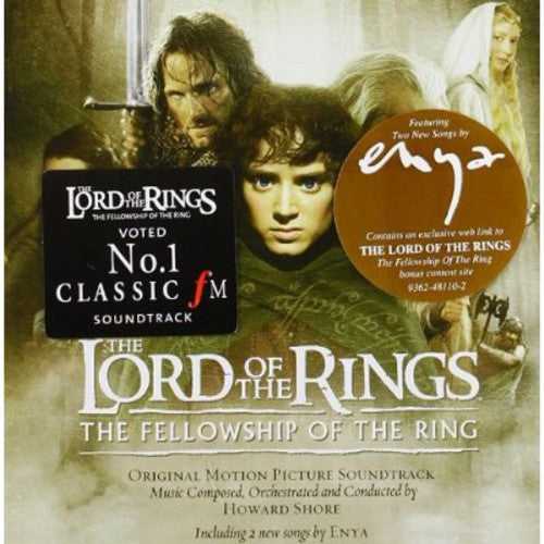 the album cover for Lord Of The Rings - The Lord of the Rings: The Fellowship of the Ring (Original Soundtrack)