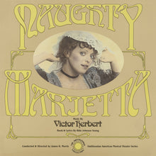 the album cover for Herbert / Morris - Naughty Marietta