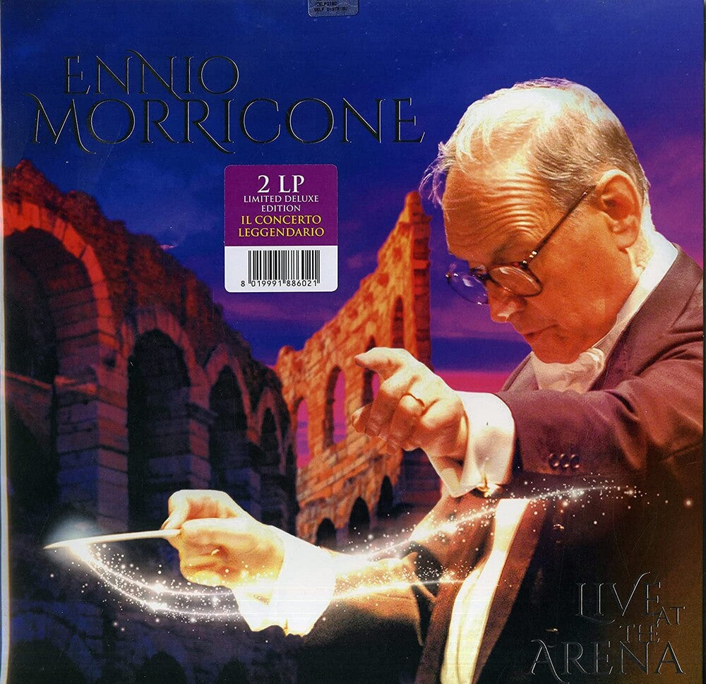 the album cover for Ennio Morricone  (Ita) - Live In Arena (Ita)