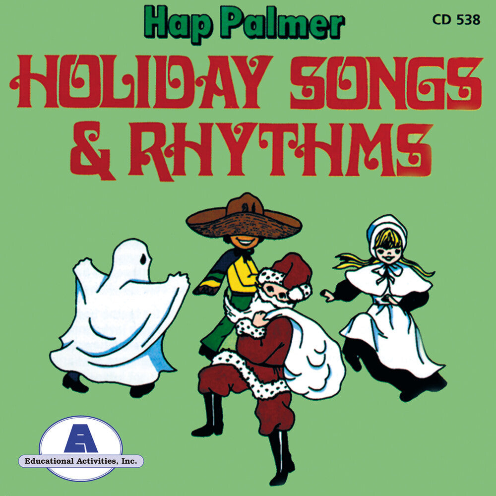Hap Palmer - Holiday Songs & Rhythms Music CD