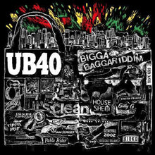 the album cover for UB40 - Bigga Baggariddim
