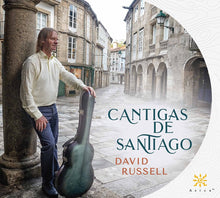 the album cover for Assad / Russell - Cantigas De Santiago