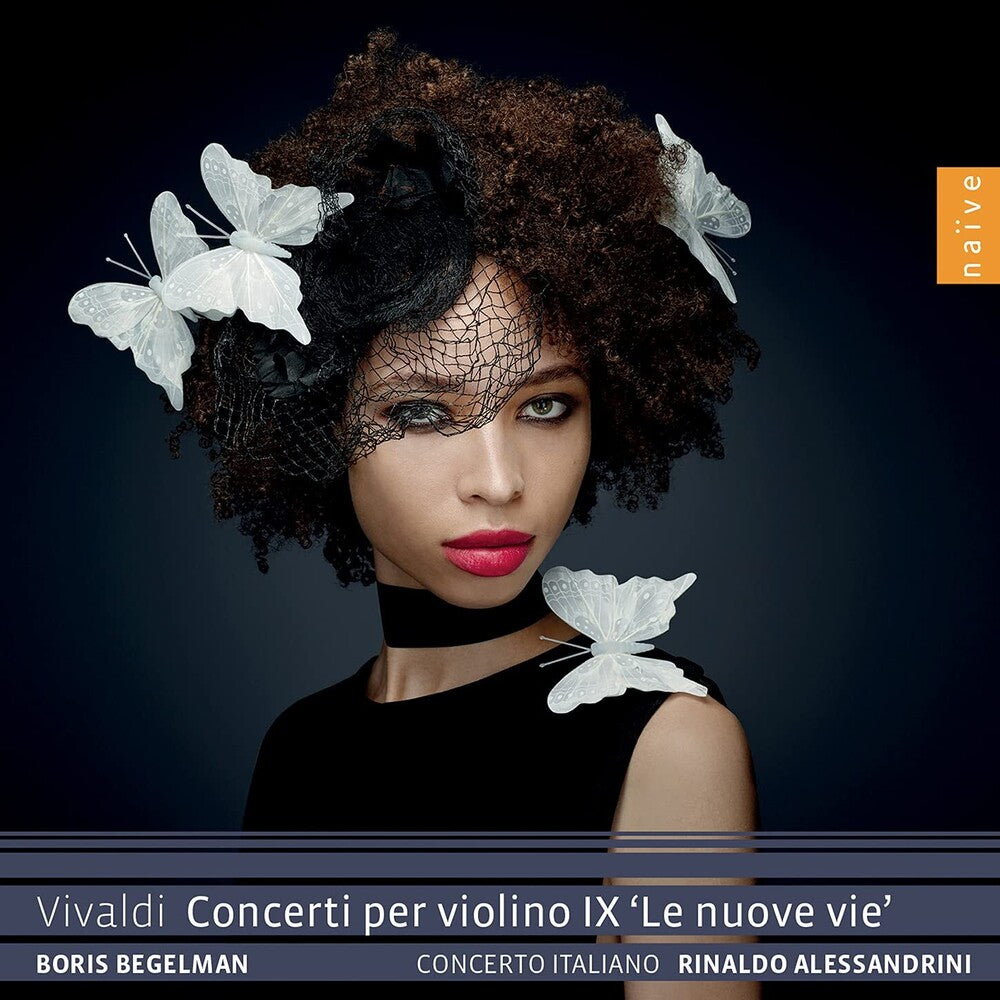 the album cover for Vivaldi / Begelman / Alessandrini - Concerti Per Violino Ix