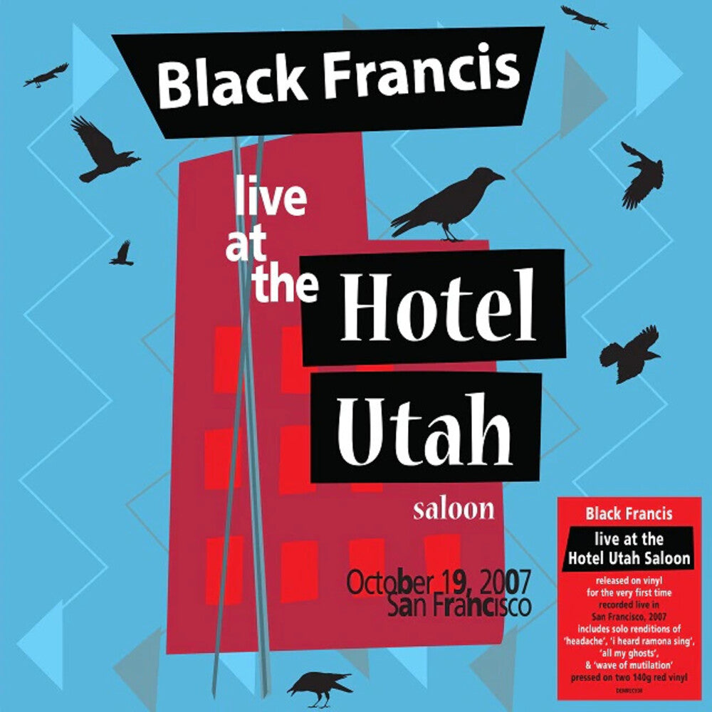 Black Francis - Live At The Hotel Utah Saloon (Ofgv) (Red) (Uk) [LP] Vinyl Record