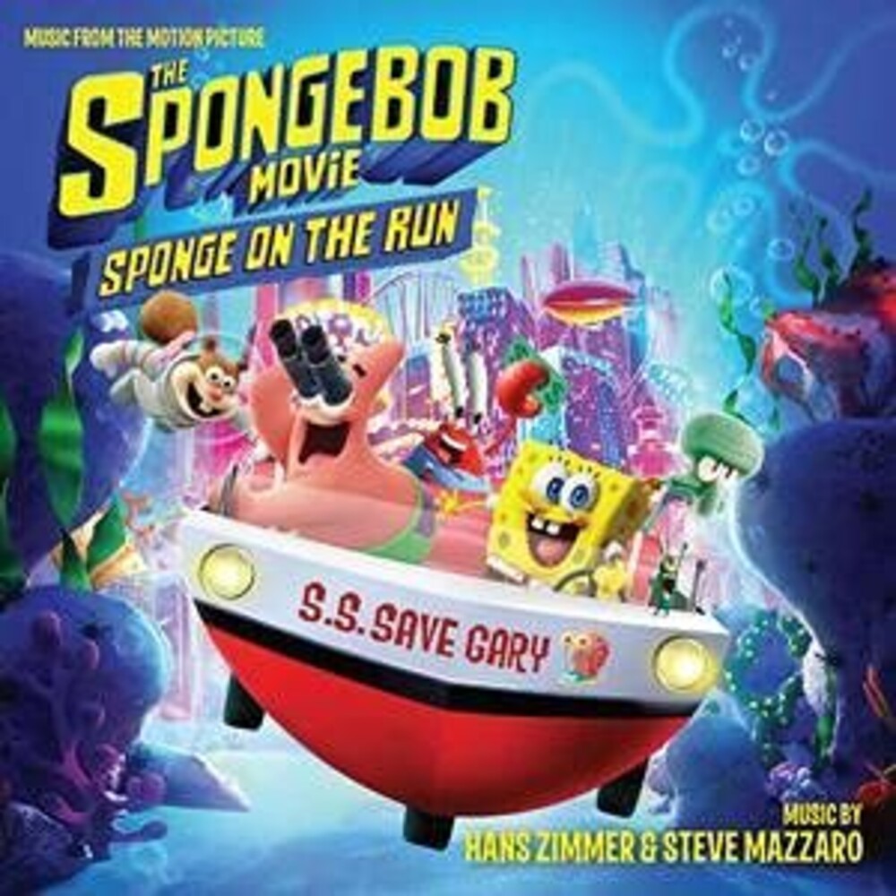 the album cover for Hans Zimmer - Spongebob Movie: Sponge On The Run / O.S.T. (Ita)