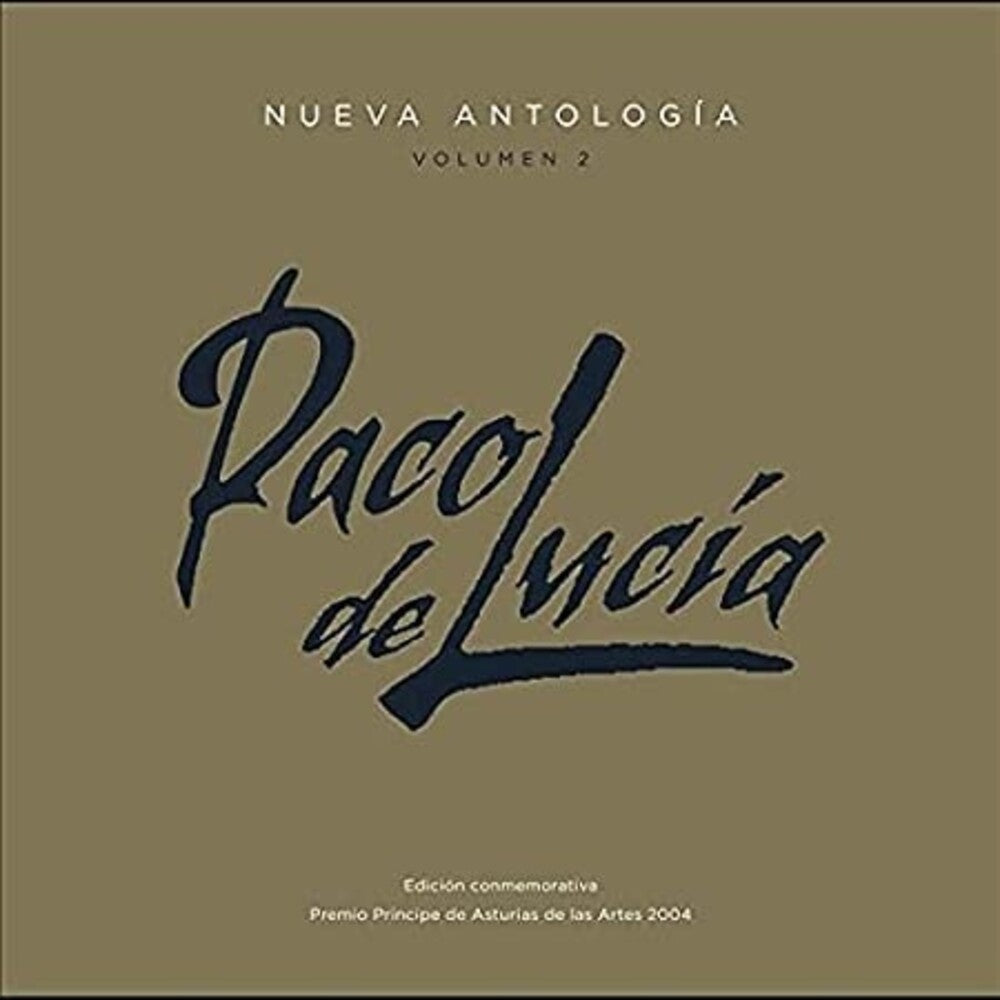 the album cover for Paco De Lucia - Nueva Antologia Vol 2 (Spa)