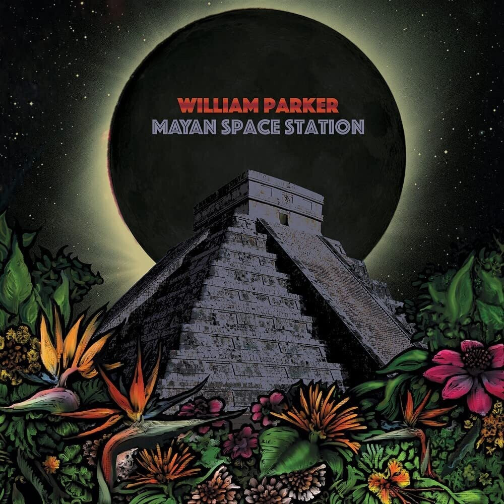 the album cover for William Parker - Mayan Space Station [Download Included]