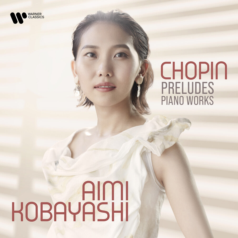 the album cover for Aimi Kobayashi - Chopin Preludes - Piano Works