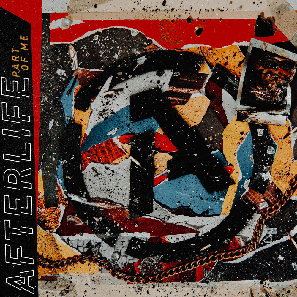 the album cover for Afterlife - Part Of Me (Yellow With Red Splatter Vinyl) [Colored Vinyl]