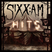Sixx: A.M. - Hits [Limited Edition Translucent Red with Black Smoke LP] Vinyl Record