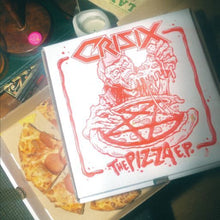 the album cover for Crisix - The Pizza Ep (Red Vinyl) [Colored Vinyl] [Limited Edition] (Red)