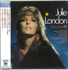 the album cover for Julie London - Easy Does It (Paper Sleeve)