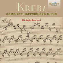 the album cover for Krebs / Benuzzi - Complete Harpsichord Music (Box)