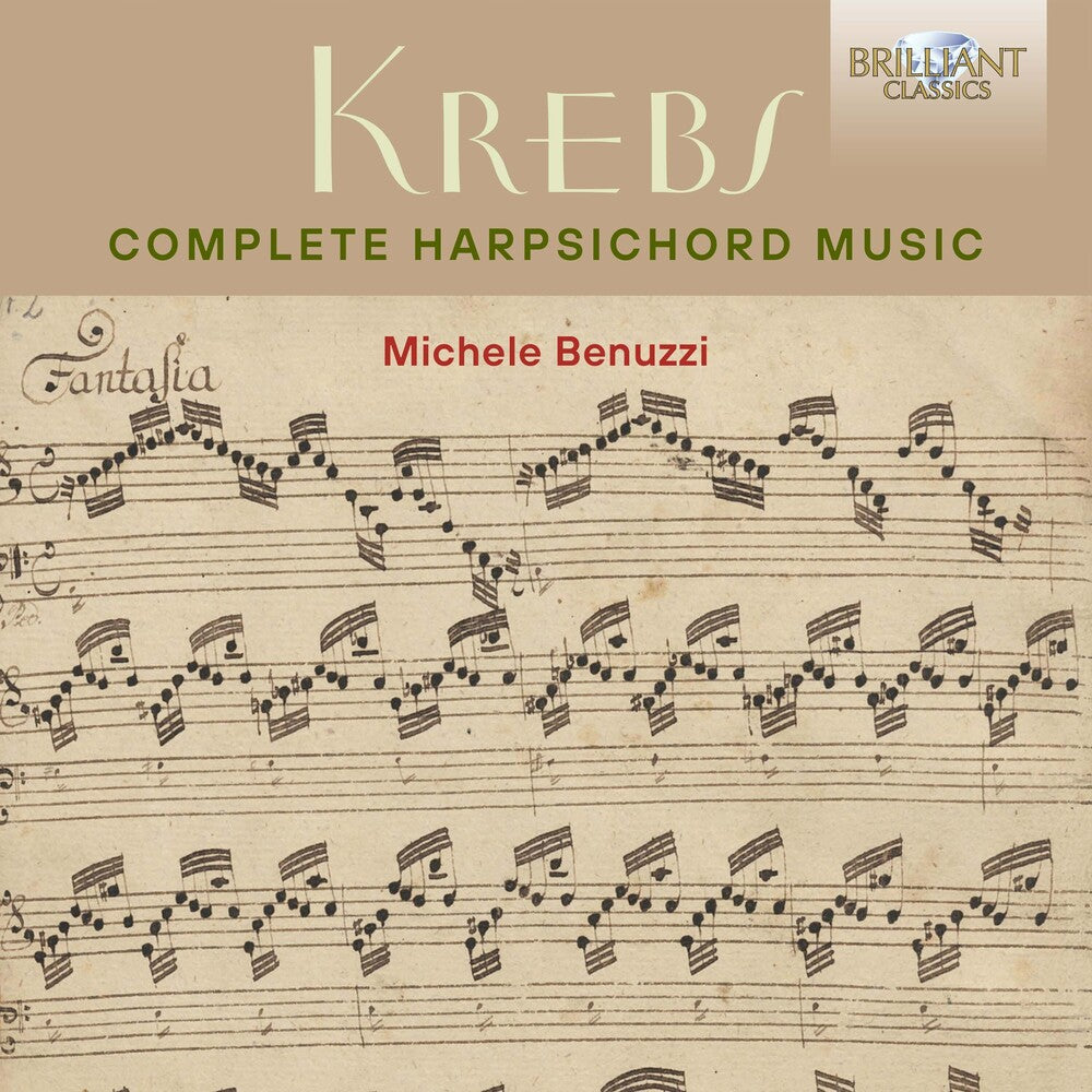 the album cover for Krebs / Benuzzi - Complete Harpsichord Music (Box)