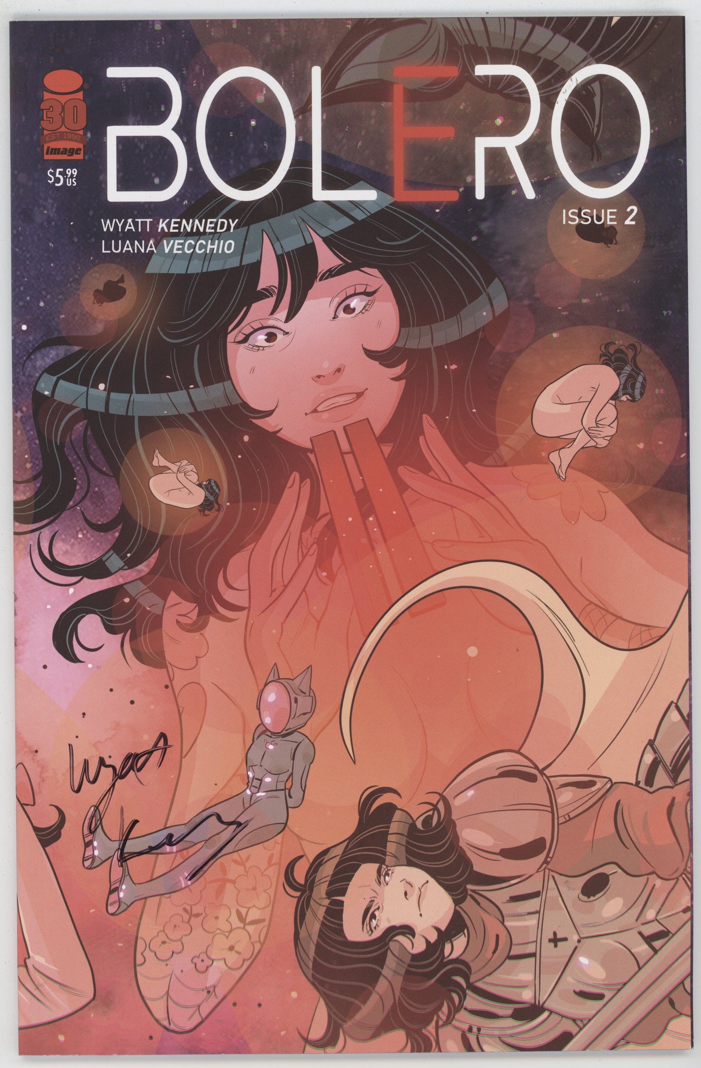 Bolero 2 A Image 2022 NM Luana Vecchio Signed Wyatt Kennedy GGA