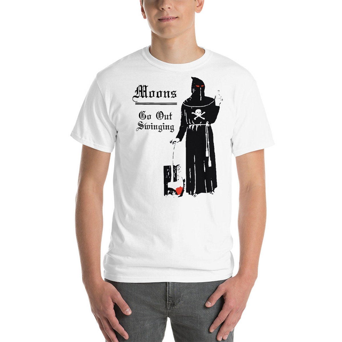 MOONS - Go Out Swinging White T-Shirt