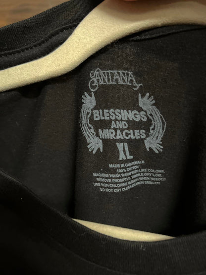 Carlos Santana Shirt Shredding on the Guitar Blessings - XL