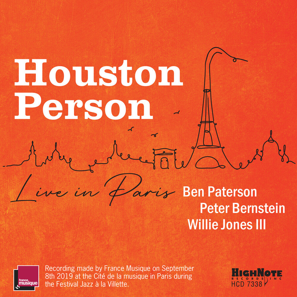 Houston Person - Houston Person Live In Paris [CD]