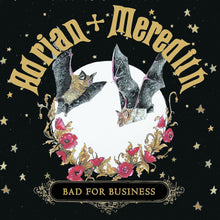 the album cover for Adrian + Meredith - Bad For Business [LP]