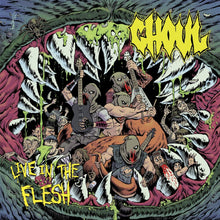 the album cover for Ghoul - Live In The Flesh [2LP]