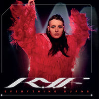 the album cover for R.Y.F - Everything Burns (Uk)