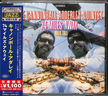 the album cover for Cannonball Adderley - 74 Miles Away (Ltd Japanese Reissue)