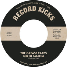 the album cover for Grease Traps - Bird of Paradise / More & More (and More)