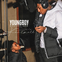 the album cover for Youngboy Never Broke Again - Sincerely Kentrell (Mod)
