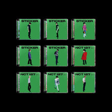 the album cover for NCT 127 - The 3rd Album 'Sticker' [Jewel Case Ver.] [Random Cover]