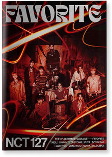 the album cover for NCT 127 - The 3rd Album Repackage 'Favorite' [Catharsis ver.]