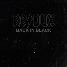 the album cover for Back In Black (Redux) / Various - Back In Black (Redux) / Various [Digipak]
