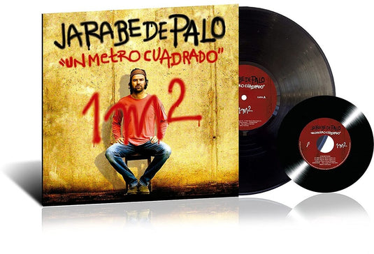 the album cover for Jarabe De Palo - Un Metro Cuadrado (LP + CD)