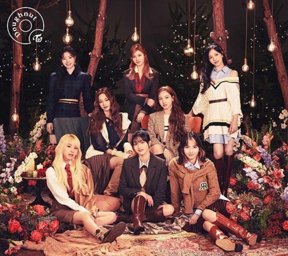 the album cover for TWICE - Doughnut (Version B) (Stic) [With Booklet] (Jpn)