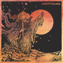 the album cover for Watchtower - Radiant Moon (Electric Blue Smoke) (10in) (Blue)