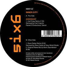 the album cover for Inner City - Ahnonghay