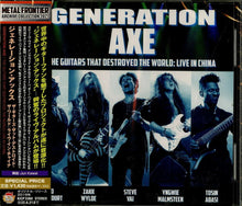 the album cover for Generation Axe - Guitars That Destroyed The World: Live In China