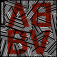 the album cover for Abbreviations - Abbv