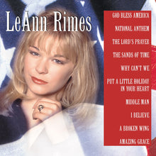 the album cover for LeAnn Rimes - God Bless America