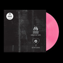 the album cover for Alkaline Trio / Hot Water Music - Split - Hot Pink