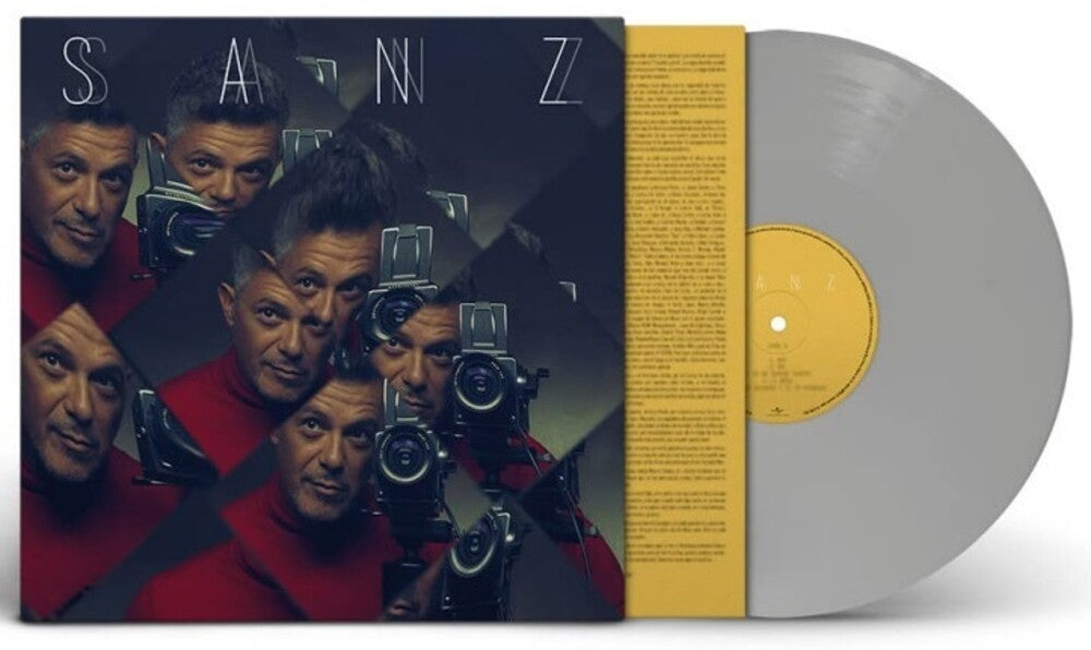 the album cover for Alejandro Sanz - Sanz [Colored Vinyl] (Gry) [Limited Edition] (Spa)