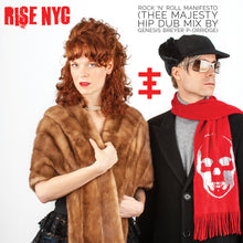 the album cover for Rise NYC / Binary Starr System - Rock 'N' Roll Manifesto / What's Da T? [12in Single]