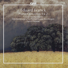 the album cover for Franck / Grau - Piano Concerto 1 In D Minor