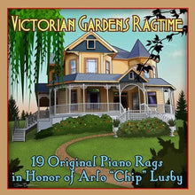 the album cover for Victorian Gardens Ragtime / Various - Victorian Gardens Ragtime / Various