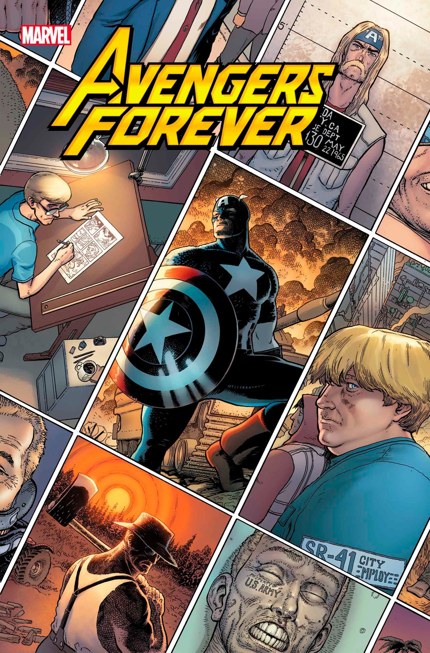Avengers Forever #7 A Aaron Kuder Jason Aaron (07/06/2022) Marvel