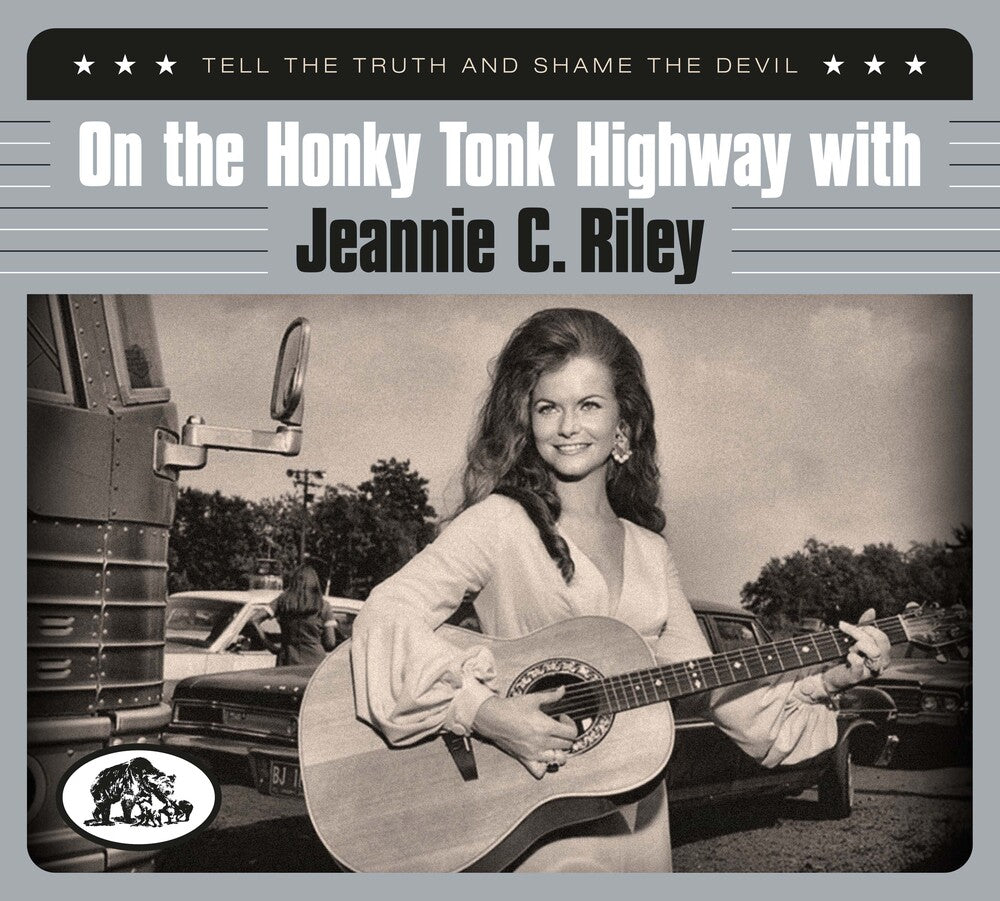the album cover for Jeannie Riley  C. - On The Honky Tonk Highway With: Tell The Truth And