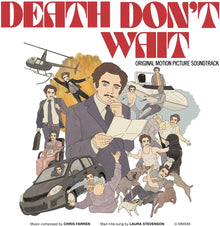 the album cover for Chris Farren  (Colv) (Cvnl) - Death Don't Wait / O.S.T. [Colored Vinyl] [Clear Vinyl]